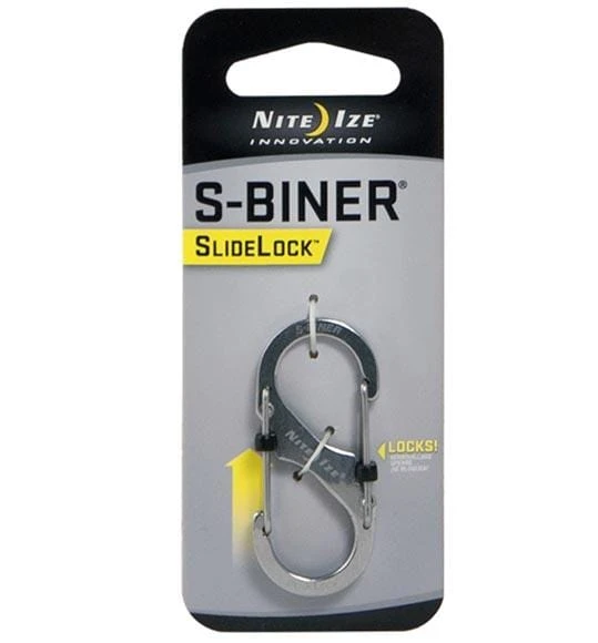 Nite Ize Slidelock Steel S-Biner 1 Nite Ize Slidelock Steel S-Biner