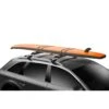 Thule 30" Wide Surf Pads - Black High-Density Foam Roof Rack Protectors for SUP & Surfboards