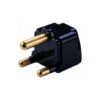 Lewis N Clark Grounded South Africa & India Adapter Plug – White Type M Travel Power Converter