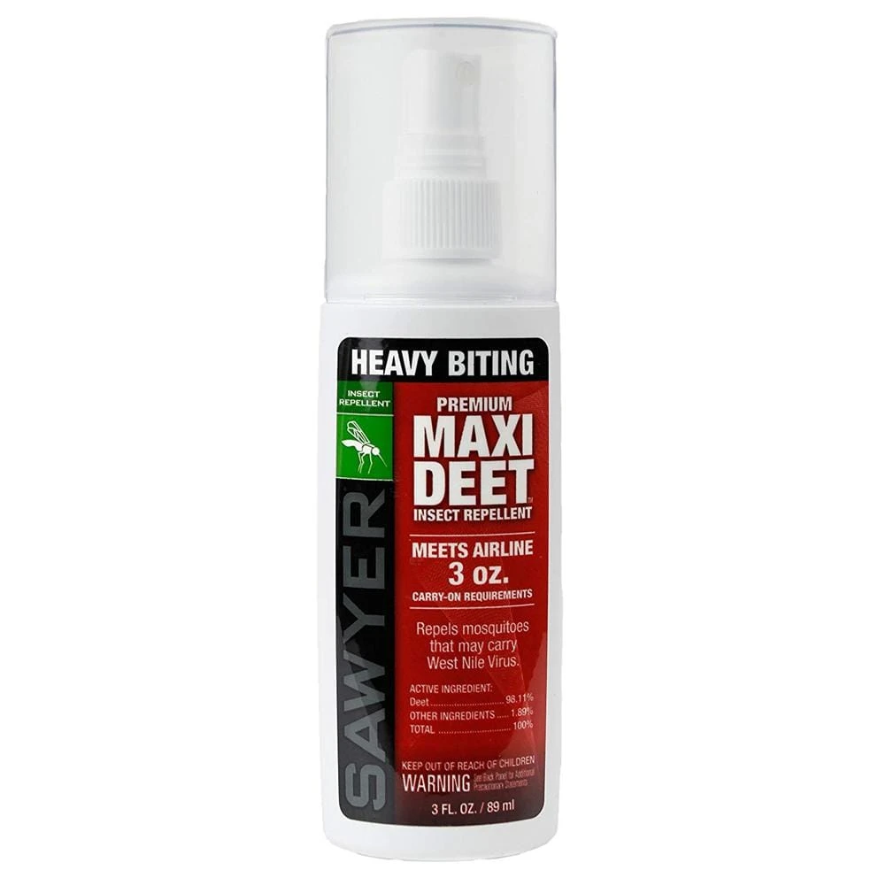 Sawyer Maxi Deet 100% Repellent 3 Oz. 1 Sawyer Maxi Deet 100% Repellent 3 Oz.