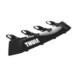 Thule AirScreen XT 38-Inch Black Medium – Aerodynamic Tool-Free Roof Rack Wind Fairing