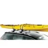 Thule Top Deck Kayak Carrier - Custom Fit Hull Saddles with Tie-Down Straps