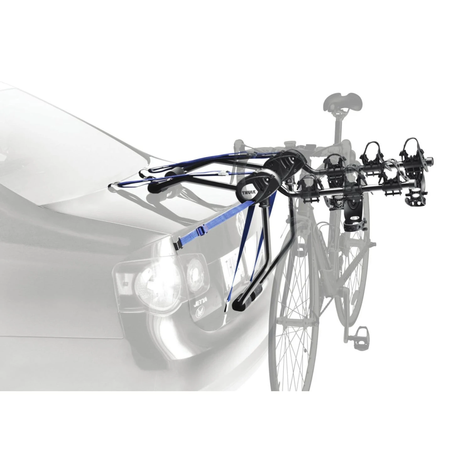 Thule Passage 3 Trunk Mount Bike Rack - 3-Bike Hanging Carrier with Anti-Sway Cradles 1 Thule Passage 3 Trunk Mount Bike Rack - 3-Bike Hanging Carrier with Anti-Sway Cradles