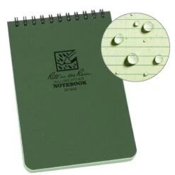 Rite In The Rain Yellow 4x6 Weatherproof Notebook – All-Weather Top Spiral Tactical Field Book 13 Rite In The Rain Yellow 4x6 Weatherproof Notebook – All-Weather Top Spiral Tactical Field Book -Campmor Outdoor Clothing 946