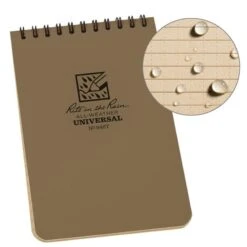 Rite In The Rain Yellow 4x6 Weatherproof Notebook – All-Weather Top Spiral Tactical Field Book 16 Rite In The Rain Yellow 4x6 Weatherproof Notebook – All-Weather Top Spiral Tactical Field Book -Campmor Outdoor Clothing 946T