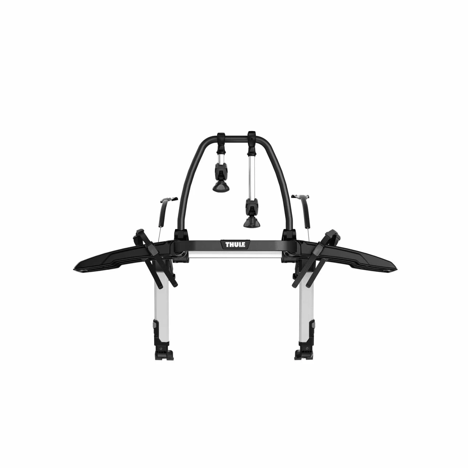 Thule OutWay Platform 2 Silver and Black – Raised Visibility Steel-Cable Trunk Mount 2-Bike Rack 4 Thule OutWay Platform 2 Silver and Black – Raised Visibility Steel-Cable Trunk Mount 2-Bike Rack - Image 4