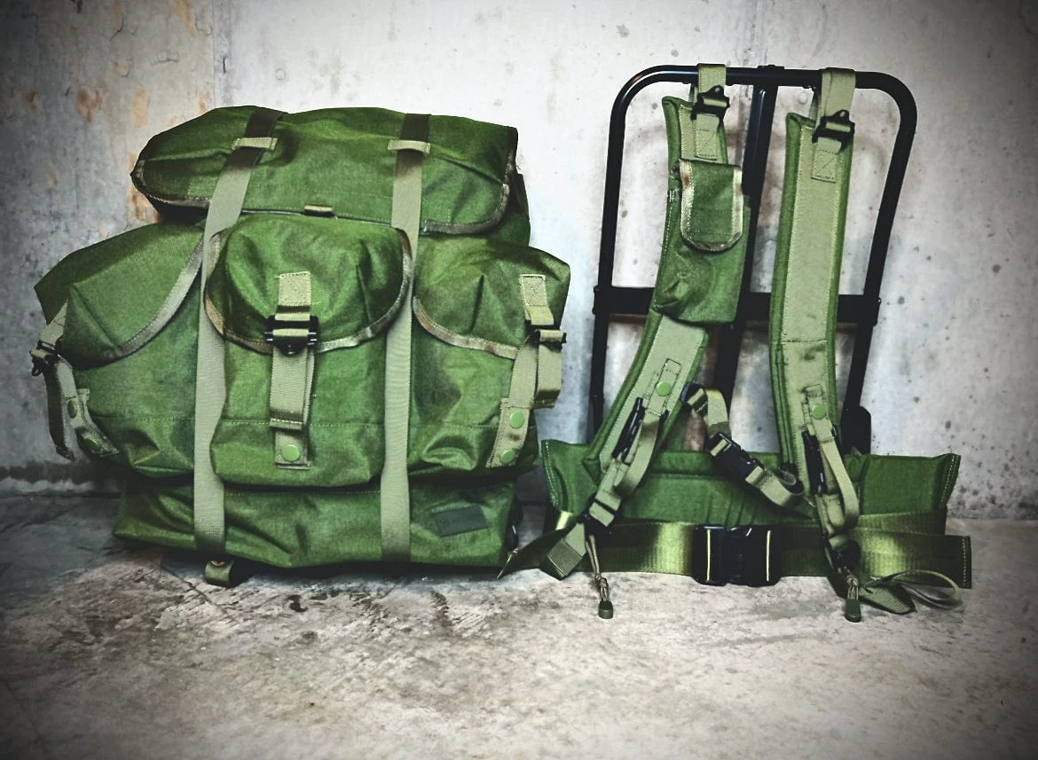 Medium ALICE Pack Military Rucksack With Frame - OD Green By ATACLETE 1 Medium ALICE Pack Military Rucksack With Frame - OD Green By ATACLETE