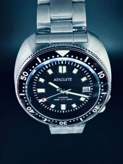 ATACLETE Triton Dive Watch By ATACLETE -Campmor Outdoor Clothing Atacletemilitary200meterdivewatchfront5