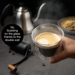 Caffe Italia Napoli Double Walled Coffee Glasses (Set Of 6) By Moritz & Moritz -Campmor Outdoor Clothing B07FKP7MLB.PT03