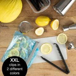 Moritz & Moritz Black Large Bag Clips (Set of 5) – Airtight Sealing Clips with Clear Storage Box 9 Moritz & Moritz Black Large Bag Clips (Set of 5) – Airtight Sealing Clips with Clear Storage Box -Campmor Outdoor Clothing B099X4W1JV.PT02