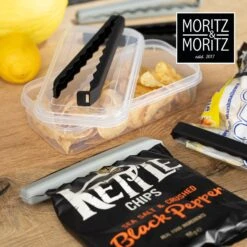 Moritz & Moritz Black Large Bag Clips (Set of 5) – Airtight Sealing Clips with Clear Storage Box 12 Moritz & Moritz Black Large Bag Clips (Set of 5) – Airtight Sealing Clips with Clear Storage Box -Campmor Outdoor Clothing B099X4W1JV.PT05