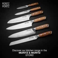 Moritz & Moritz 3.5 Inch German Steel Professional Paring Knife – Ergonomic Multipurpose Vegetable & Fruit Slicer 13 Moritz & Moritz 3.5 Inch German Steel Professional Paring Knife – Ergonomic Multipurpose Vegetable & Fruit Slicer -Campmor Outdoor Clothing B0D265ZT6C.PT06