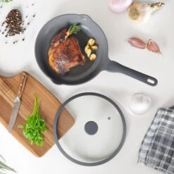 11-inch Frying Pan With Lid By Moritz & Moritz -Campmor Outdoor Clothing B0D6BQY9SQ.PT10