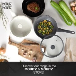 11-inch Frying Pan With Lid By Moritz & Moritz -Campmor Outdoor Clothing B0D8LHR41Z.PT09