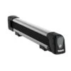 Thule SnowPack 4 Medium Silver – Aerodynamic Aluminum Ski & Snowboard Roof Rack (4 Pairs/2 Boards)