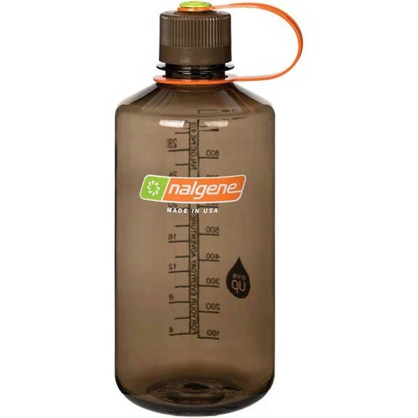 Nalgene Slate Grey 32 Oz. Tritan Narrow Mouth Loop-Top Water Bottle 1 Nalgene Slate Grey 32 Oz. Tritan Narrow Mouth Loop-Top Water Bottle