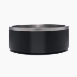Stainless Steel Dog Bowl By 4Knines® 21 Stainless Steel Dog Bowl By 4Knines® -Campmor Outdoor Clothing Black Front