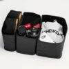 King Kong Apparel Black Foldable Duffel Divider – Customizable Internal Bag Organizer