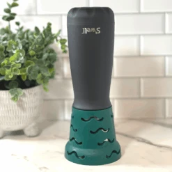 Kuppy Graphite Gray Matte Silicone – Multi-Purpose Airflow Drying Rack for Water Bottles & Glassware -Campmor Outdoor Clothing Botanical Garden Kitchen 1