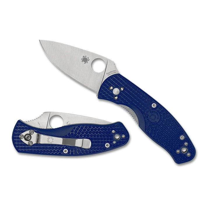 Spyderco Persistence Blue Lightweight CPM S35VN Combination Edge 1 Spyderco Persistence Blue Lightweight CPM S35VN Combination Edge