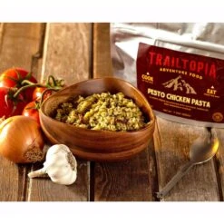 Trailtopia Adventure Food Pesto Chicken Pasta - SINGLE SERVE -Campmor Outdoor Clothing DN5748S 16dfb6f5 1859 440d 85c6 fcbf97bd4bd8