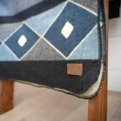 Andean Alpaca Wool Blanket - Midnight By Alpaca Threadz 18 Andean Alpaca Wool Blanket - Midnight By Alpaca Threadz -Campmor Outdoor Clothing DSC00518