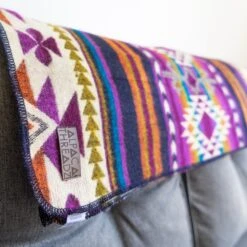 Andean Alpaca Wool Blanket - Amethyst By Alpaca Threadz 15 Andean Alpaca Wool Blanket - Amethyst By Alpaca Threadz -Campmor Outdoor Clothing DSC00863
