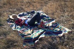 Andean Alpaca Wool Blanket - Galapagos By Alpaca Threadz -Campmor Outdoor Clothing DSC07981