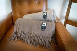 Alpaca Wool Throw Blanket - Solid Colors By Alpaca Threadz -Campmor Outdoor Clothing DSC08677