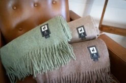 Alpaca Wool Throw Blanket - Solid Colors By Alpaca Threadz -Campmor Outdoor Clothing DSC08678
