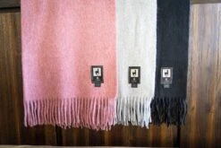 Alpaca Wool Throw Blanket - Solid Colors By Alpaca Threadz -Campmor Outdoor Clothing DSC08779