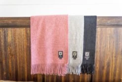 Alpaca Wool Throw Blanket - Solid Colors By Alpaca Threadz -Campmor Outdoor Clothing DSC08780