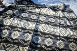 Andean Alpaca Wool Blanket - Slate By Alpaca Threadz 18 Andean Alpaca Wool Blanket - Slate By Alpaca Threadz -Campmor Outdoor Clothing DSC08979 2