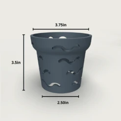 Kuppy Graphite Gray Matte Silicone – Multi-Purpose Airflow Drying Rack for Water Bottles & Glassware -Campmor Outdoor Clothing Dimensions 3