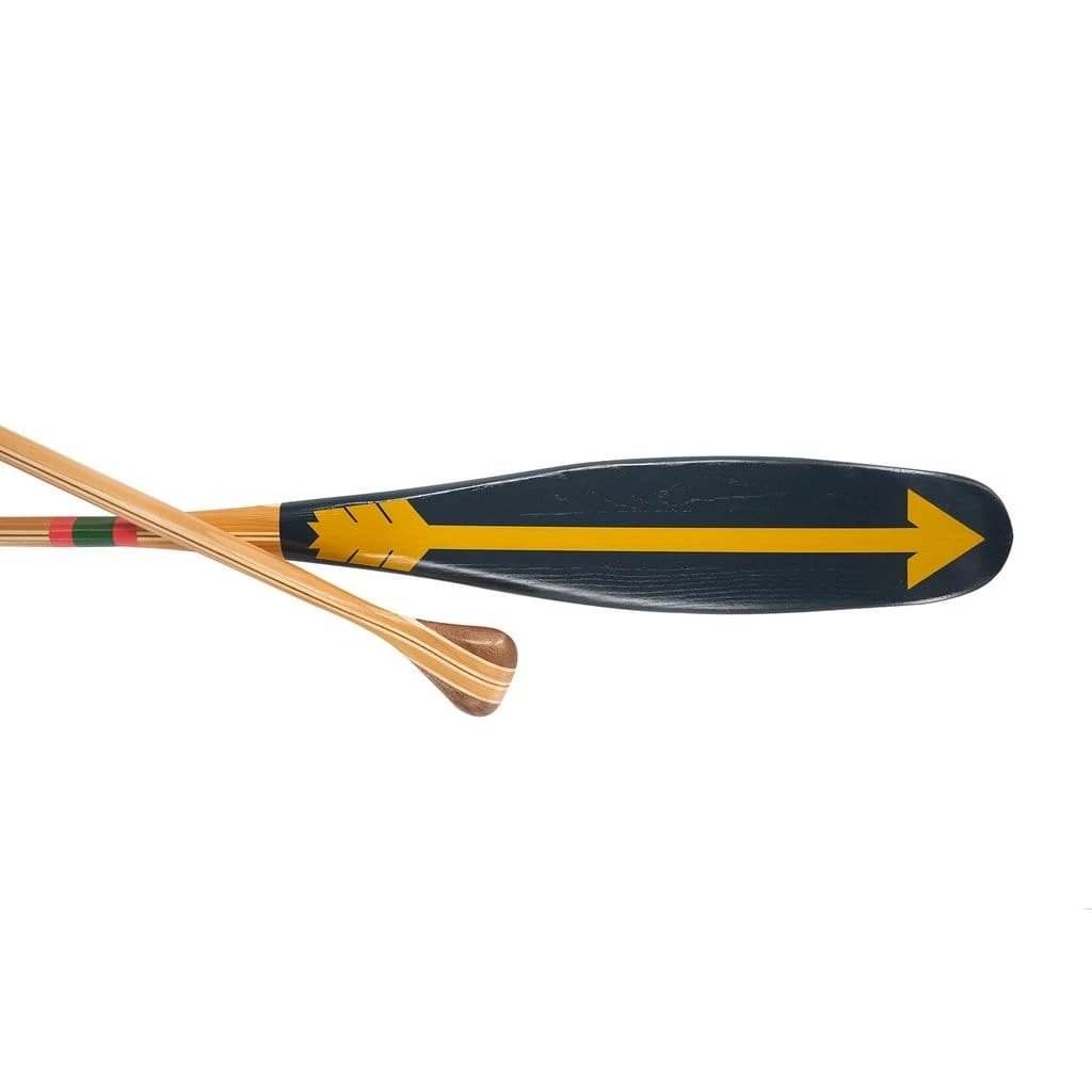 Sanborn Canoe Co. East Painted Beavertail Paddle 1 Sanborn Canoe Co. East Painted Beavertail Paddle