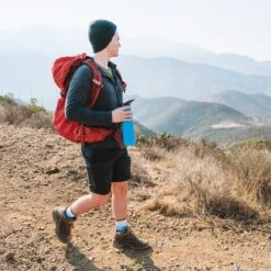 EcoVessel SUMMIT 24oz Stainless Steel Insulated Straw Water Bottle – Triple Insulated Tilt-Free Sports Bottle -Campmor Outdoor Clothing EVUK 30