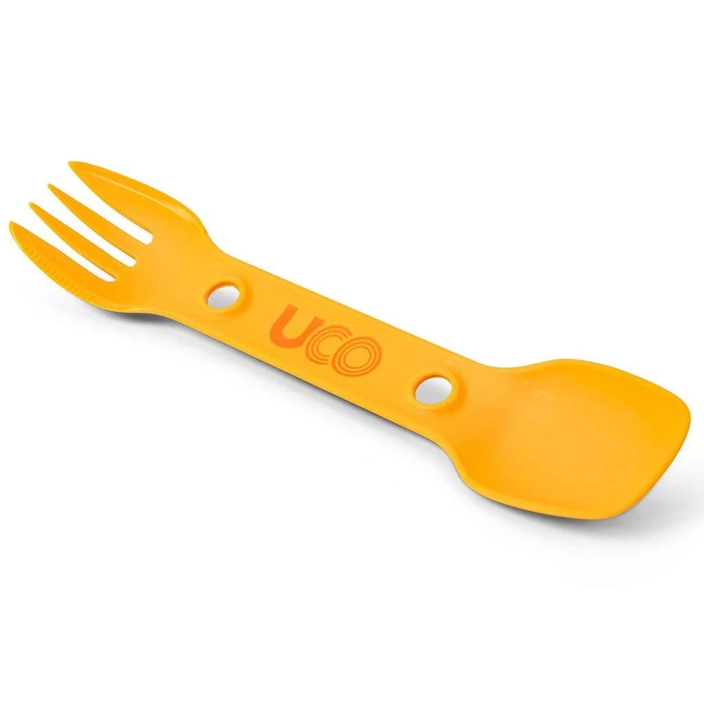 UCO Utility Spork - Durable 3-in-1 Camping Utensil with Reusable Tether 3 UCO Utility Spork - Durable 3-in-1 Camping Utensil with Reusable Tether - Image 3