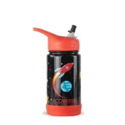 THE FROST - Insulated Stainless Steel Kids Water Bottle With Straw - 12 Oz By EcoVessel 11 THE FROST - Insulated Stainless Steel Kids Water Bottle With Straw - 12 Oz By EcoVessel -Campmor Outdoor Clothing FRST12RO b67d929f 0100 4401 85ba 4c037f111819