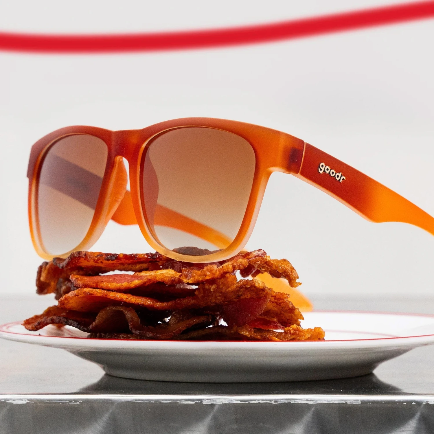 Goodr BFG Sunglasses - Wake & Bacon 2 Goodr BFG Sunglasses - Wake & Bacon - Image 2