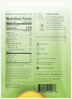 JetPack Smoothie By BlendJet -Campmor Outdoor Clothing Green Peach Ginger JetPack BACK b0e8c7af 474f 4f93 bb0c fe1831fb6c68
