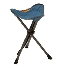 Eureka Lightweight Foldable Camp Stool – Blue Portable Tripod Design
