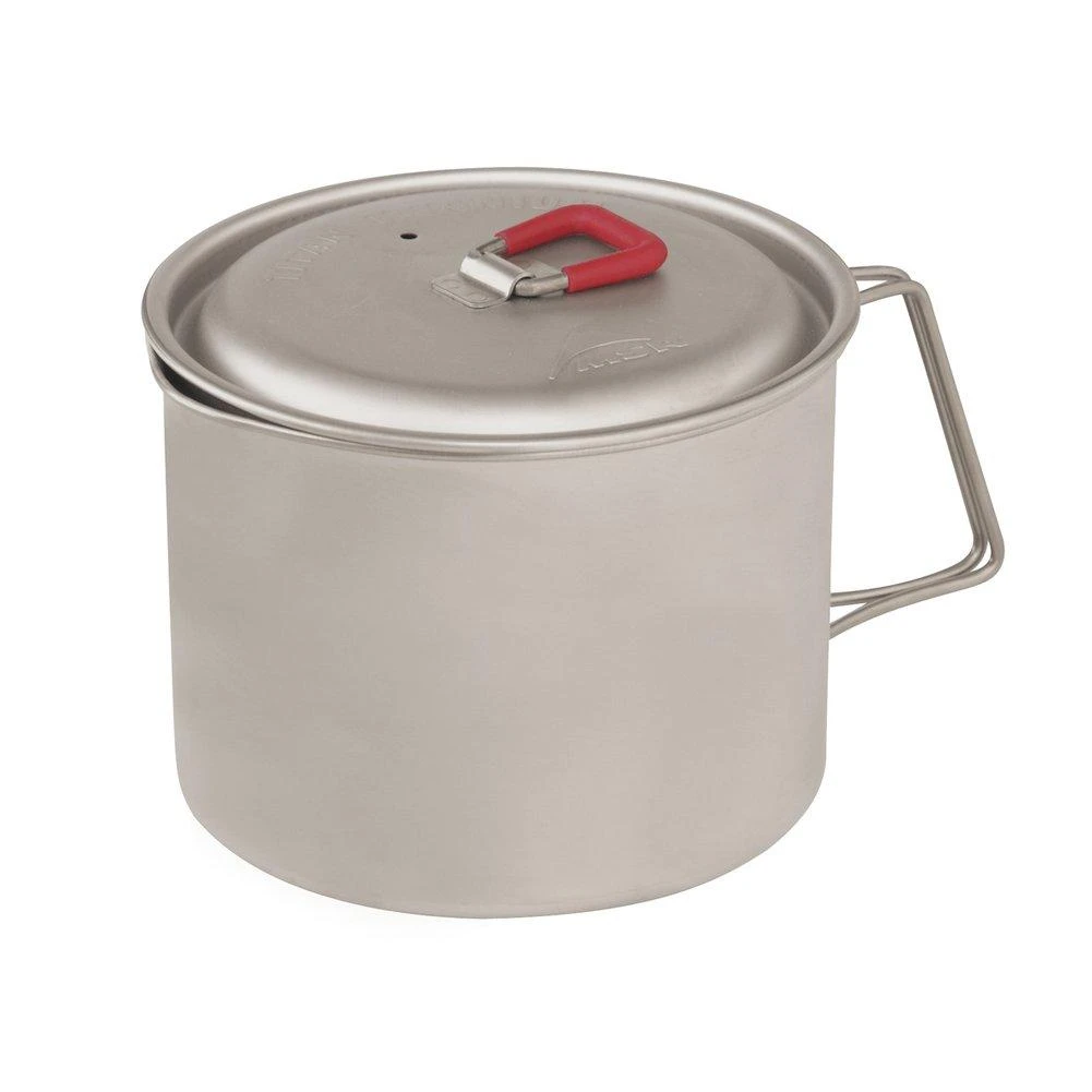 MSR Titan Titanium Kettle - 0.85L Ultralight Backpacking Pot and Mug 1 MSR Titan Titanium Kettle - 0.85L Ultralight Backpacking Pot and Mug