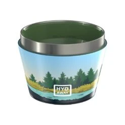 HYDAWAY Pacific Blue Collapsible Insulated Bowl - 1.5-Cup Packable Silicone Camp Bowl 31 HYDAWAY Pacific Blue Collapsible Insulated Bowl - 1.5-Cup Packable Silicone Camp Bowl -Campmor Outdoor Clothing HIB12MET 2