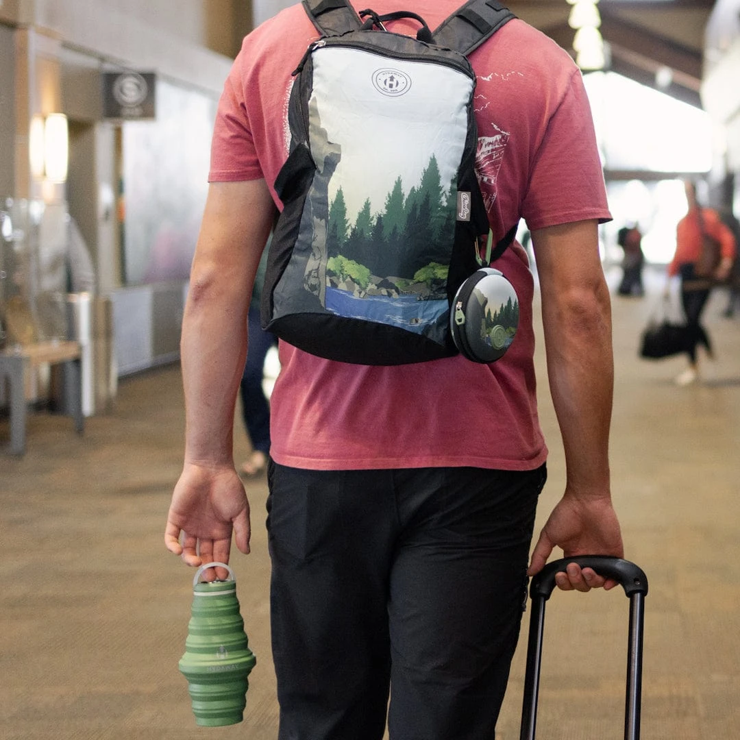 HYDAWAY Protective Travel Case - Impact-Resistant Foam Carrier with Clip for Collapsible Bottles & Cups 9 HYDAWAY Protective Travel Case - Impact-Resistant Foam Carrier with Clip for Collapsible Bottles & Cups - Image 9