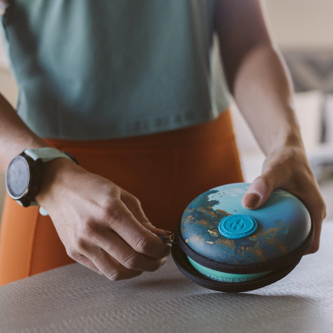 HYDAWAY Protective Travel Case - Impact-Resistant Foam Carrier with Clip for Collapsible Bottles & Cups 3 HYDAWAY Protective Travel Case - Impact-Resistant Foam Carrier with Clip for Collapsible Bottles & Cups - Image 3