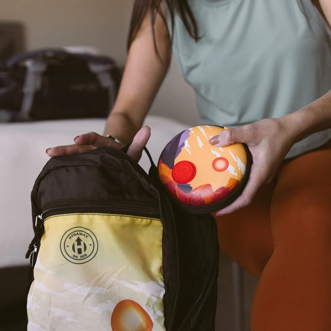 HYDAWAY Protective Travel Case - Impact-Resistant Foam Carrier with Clip for Collapsible Bottles & Cups 13 HYDAWAY Protective Travel Case - Impact-Resistant Foam Carrier with Clip for Collapsible Bottles & Cups - Image 13