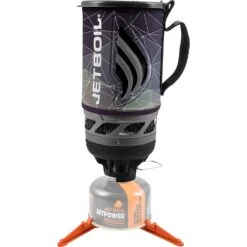 Jetboil Flash Cooking System -Campmor Outdoor Clothing Jetboil Flash Assembled Fractile noCan