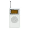 Kaito KA220W Pocket Digital AM/FM Radio With Alarm Clock & Sleep Timer