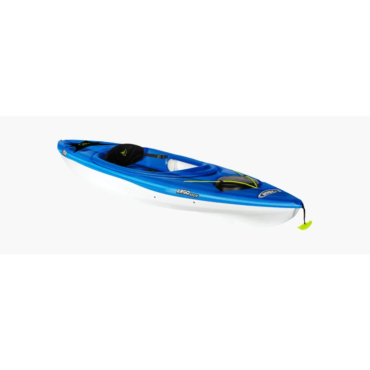 Pelican Argo 100X Kayak β Cyan and White 10ft Lightweight Recreational Sit-In Kayak 2 Pelican Argo 100X Kayak β Cyan and White 10ft Lightweight Recreational Sit-In Kayak - Image 2