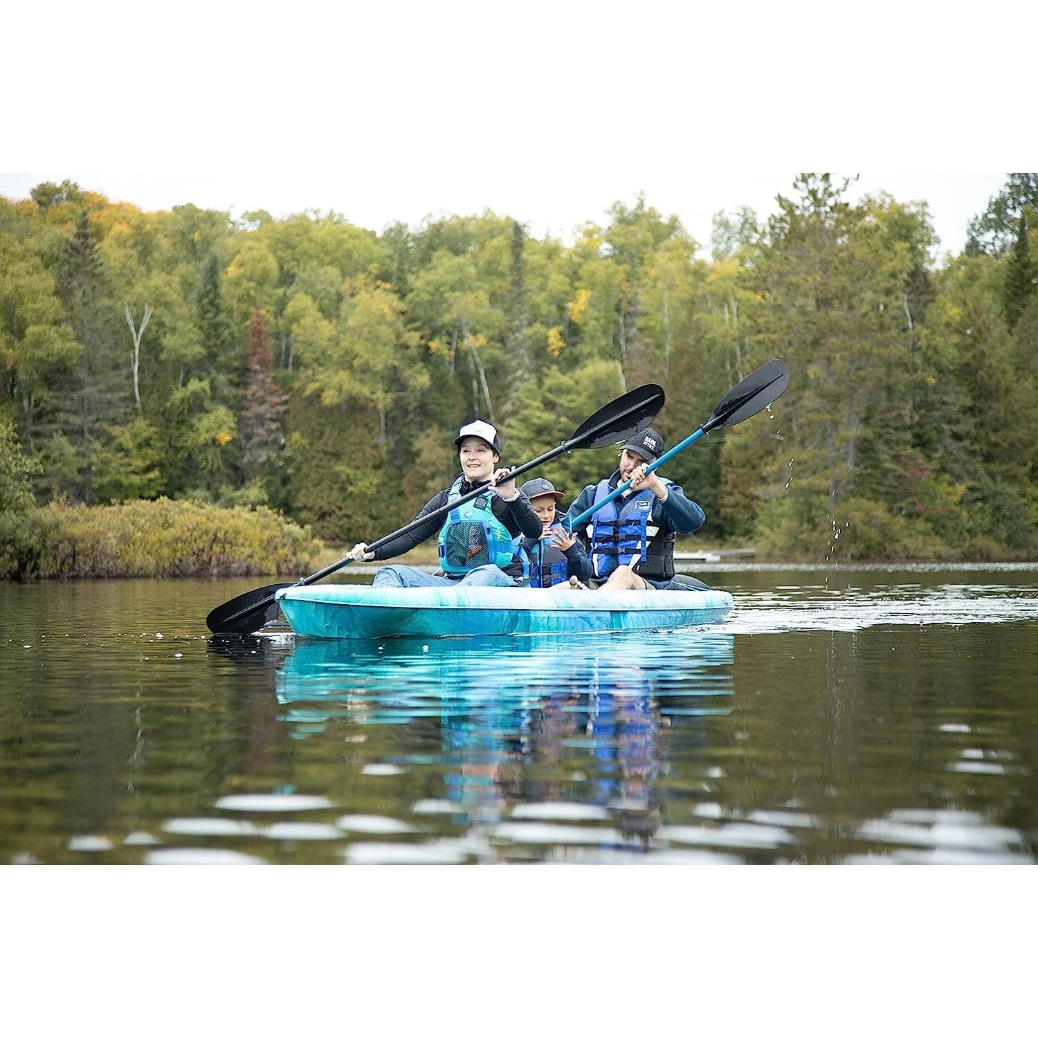 Pelican River Gorge 130X Tandem – 2-Person Recreational Sit-on-Top Kayak 2 Pelican River Gorge 130X Tandem – 2-Person Recreational Sit-on-Top Kayak - Image 2
